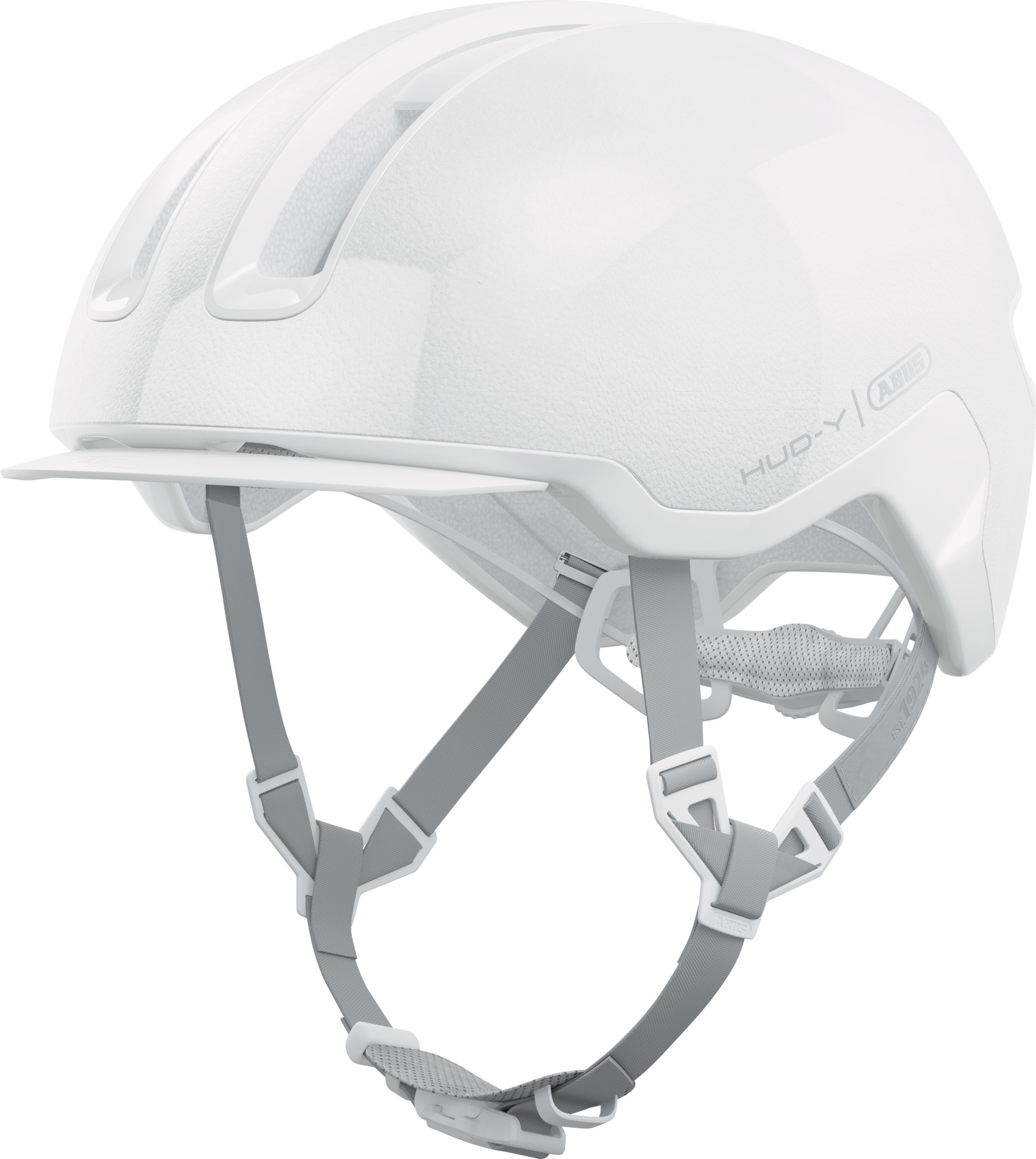ABUS HUD-Y cykelhjelm LED Puristic