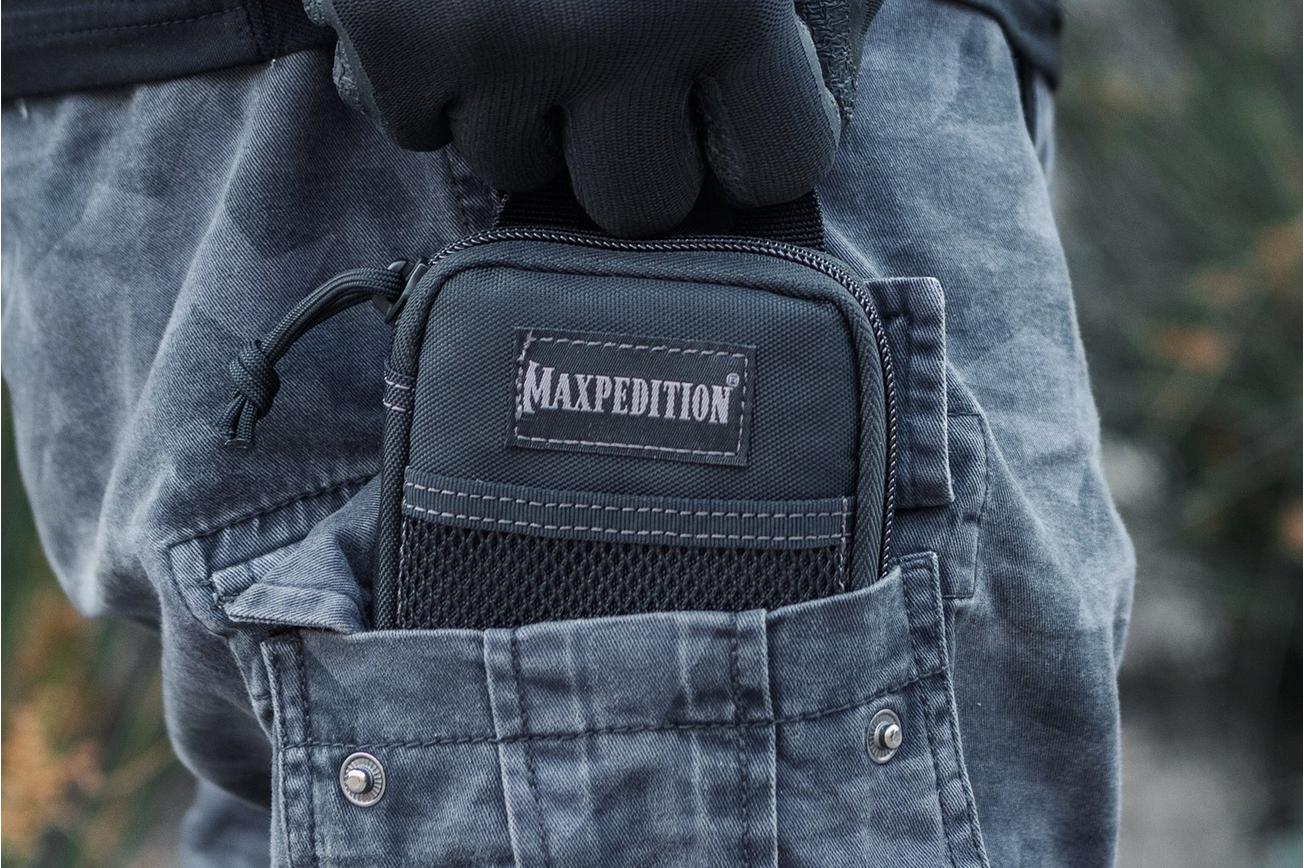 Maxpedition 0262B Micro Pocket Organizer pouch, zwart