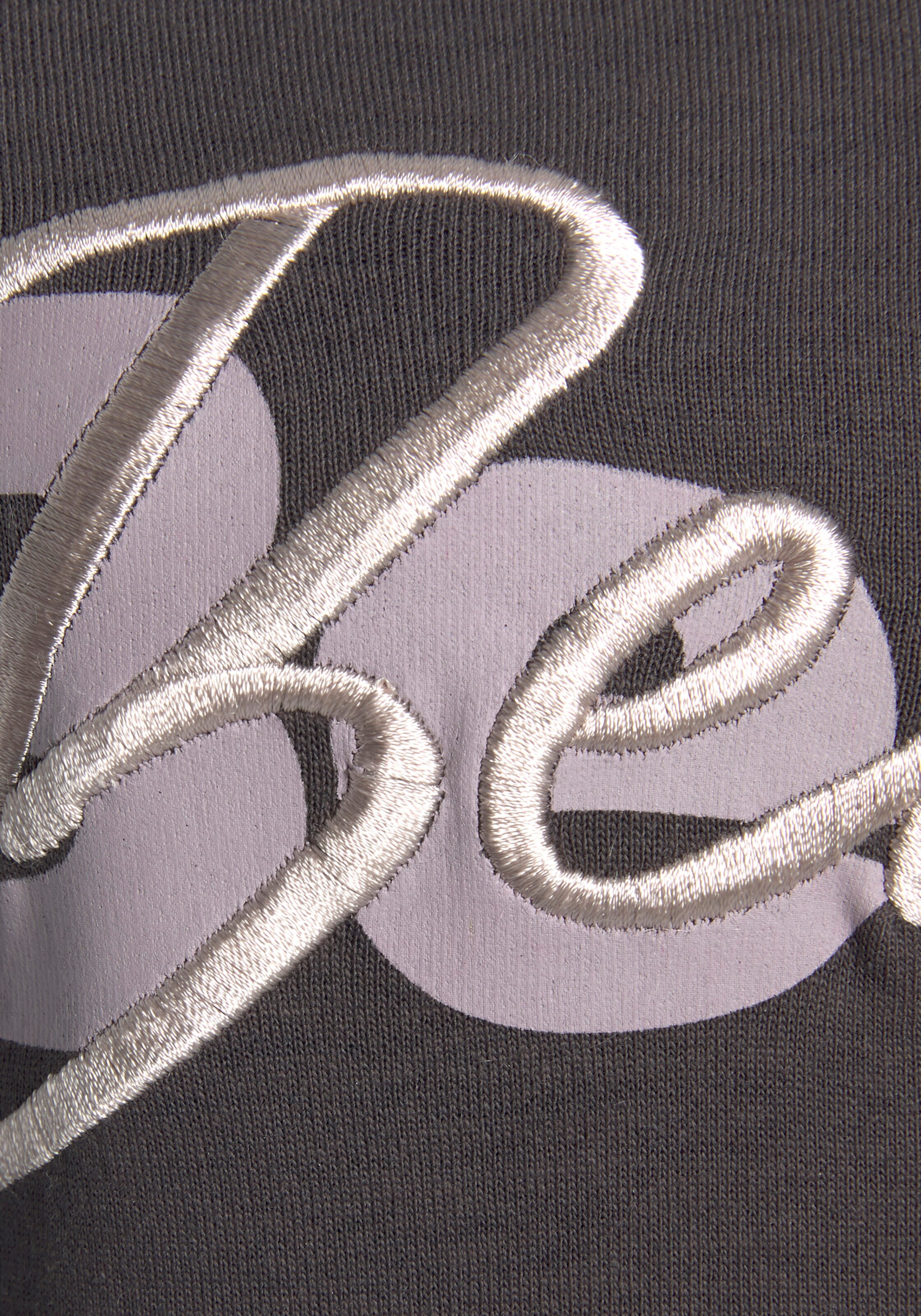 Kapuzensweatshirt in stone
