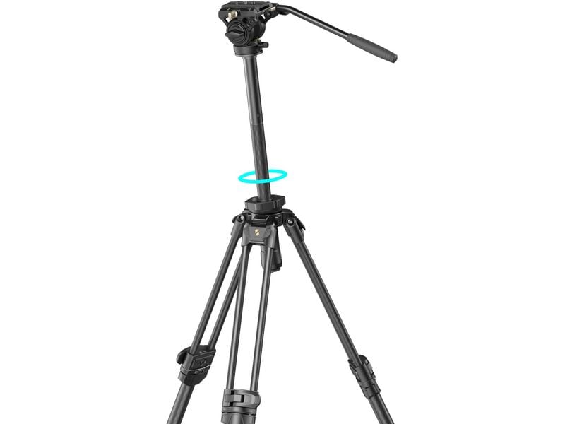 Smallrig Leichtes Video-Stativset aus Kohlefaser AD-50 Pro Video-Stativset aus Kohlefaser