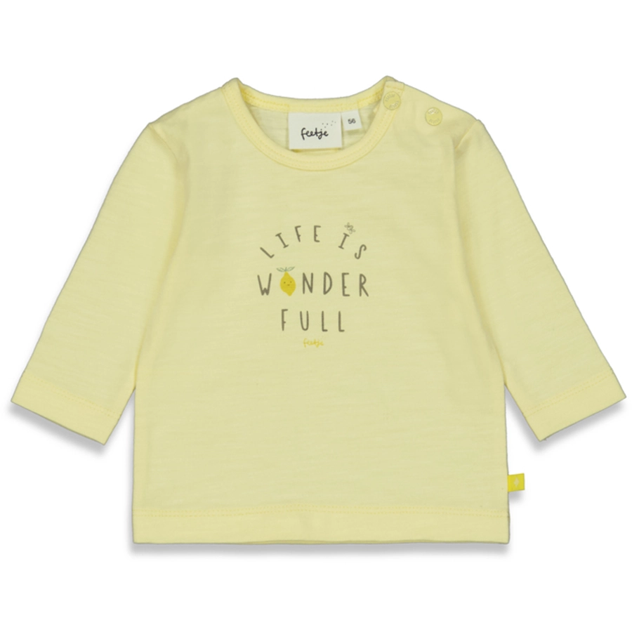 Feetje Langarmshirt Lemons Gelb