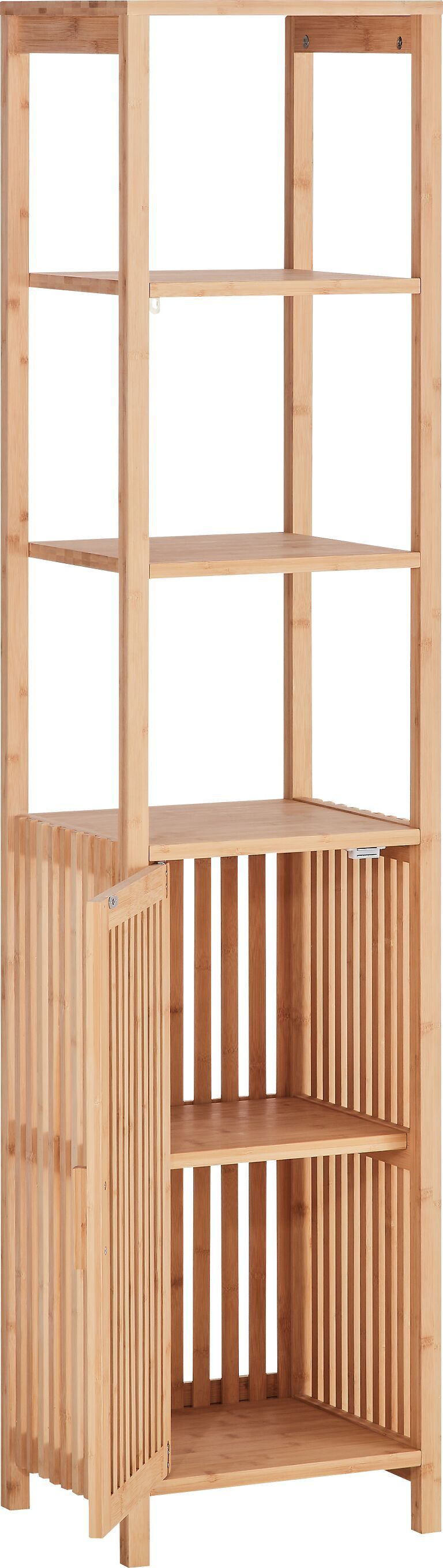 TED Regal - Bambus / B: 36.5 cm x T: 33.0 cm x H: 160.0 cm