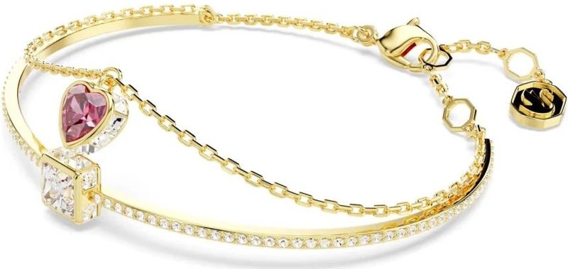 Swarovski - Chroma Collectie - Dubbele Armband - Verguld - Kristal