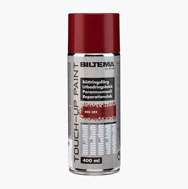 Utbedringslakk, rød, 400 ml