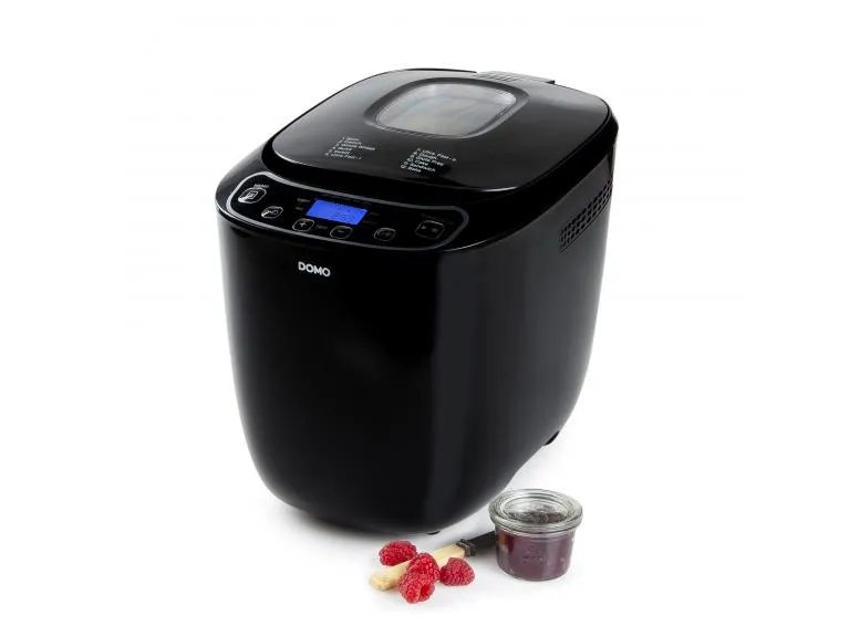 Domo B3973, 1 kg, Forsinket start-timer, Visningsvindue, Timer, Variabel skorpe bruning kontrol, Holde varm funktion