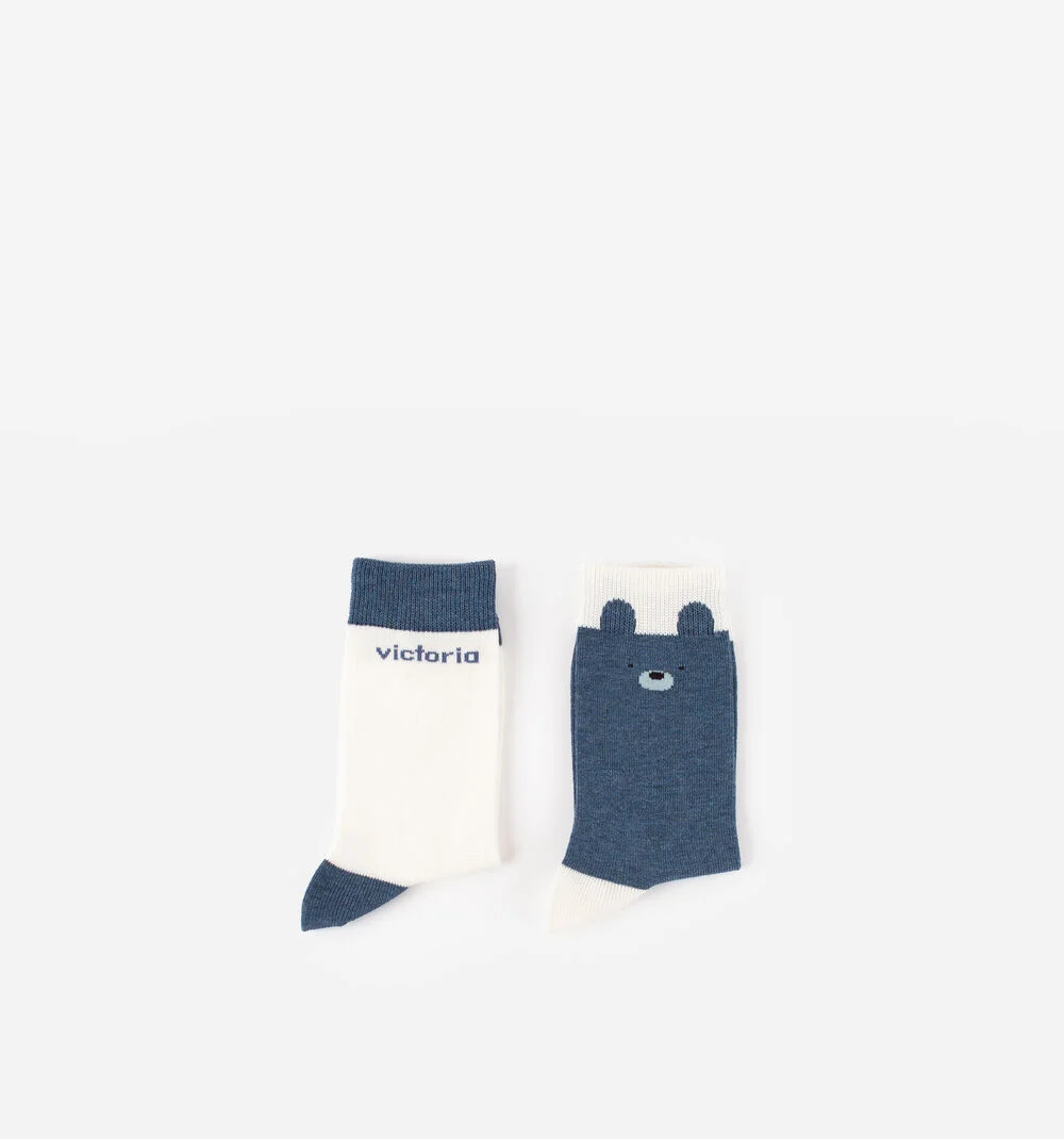 CHAUSSETTES COTON ANIMALAZUL
