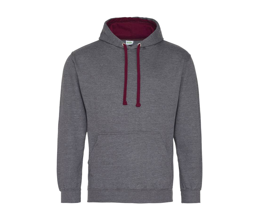 AWDIS JH003 - Sweat Capuche Contrastée