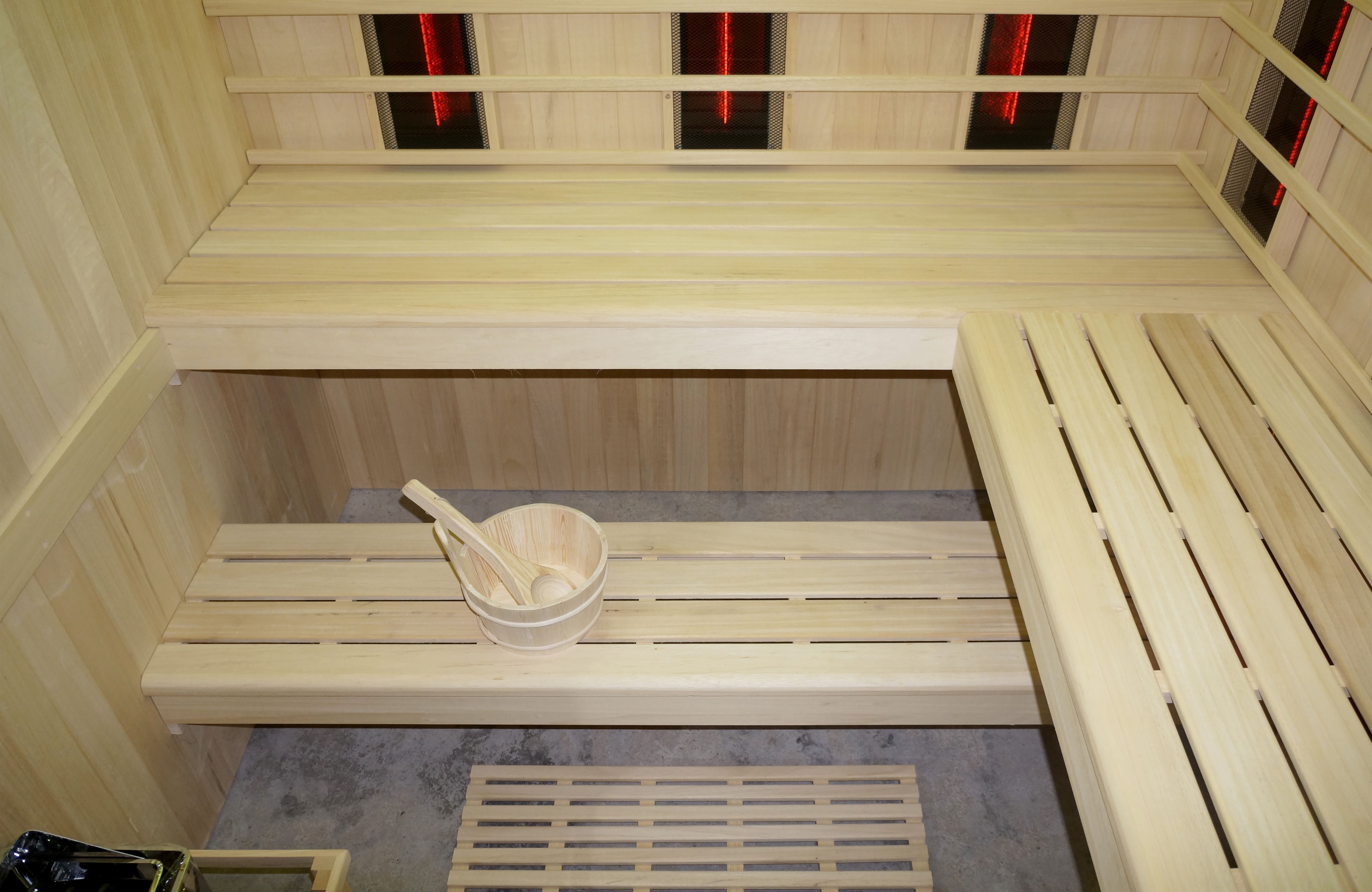 Interline Royal Deluxe Sauna Infrarot Kombi