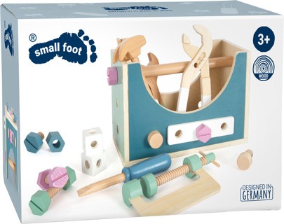Small Foot - Værktøjskasse 2 I 1 - Nordic