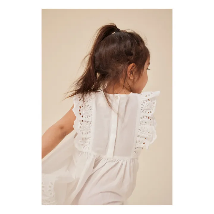 Konges Sløjd Robe Posey Coton Bio | Blanc
