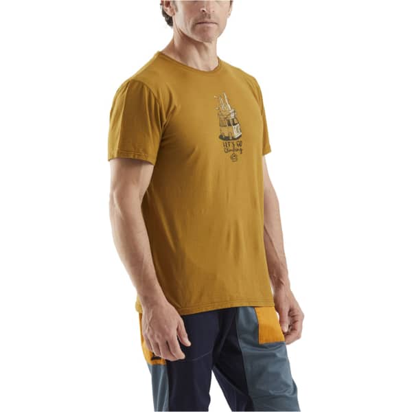 T-shirt E9 GOLDEN T-SHIRT CARAMEL