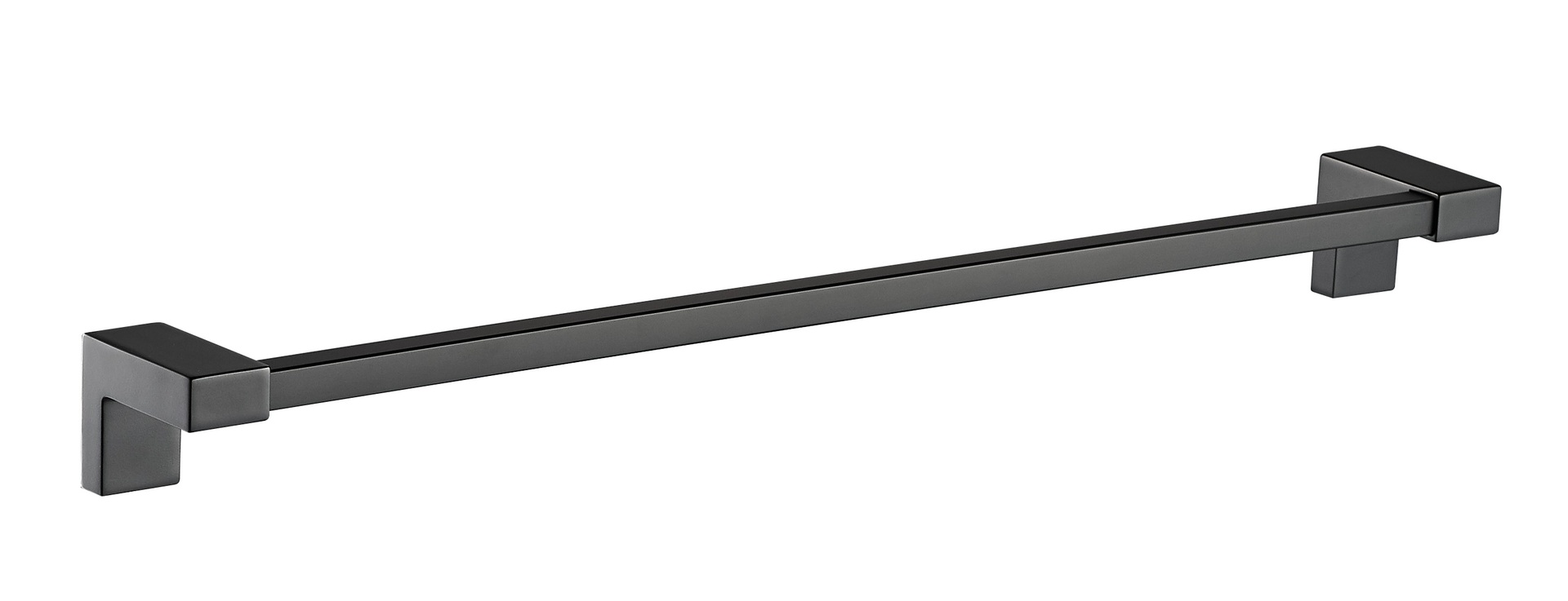 Plieger Altea handdoekhouder 60cm mat zwart