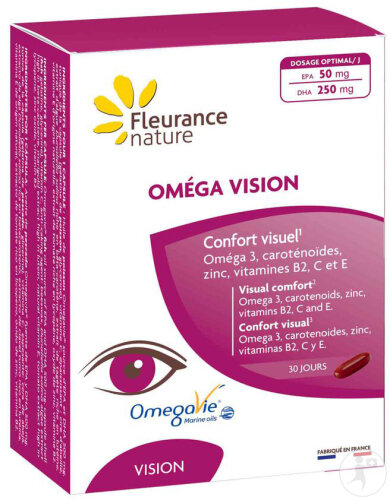 Fleurance Nature Oméga Vision 30 Capsules