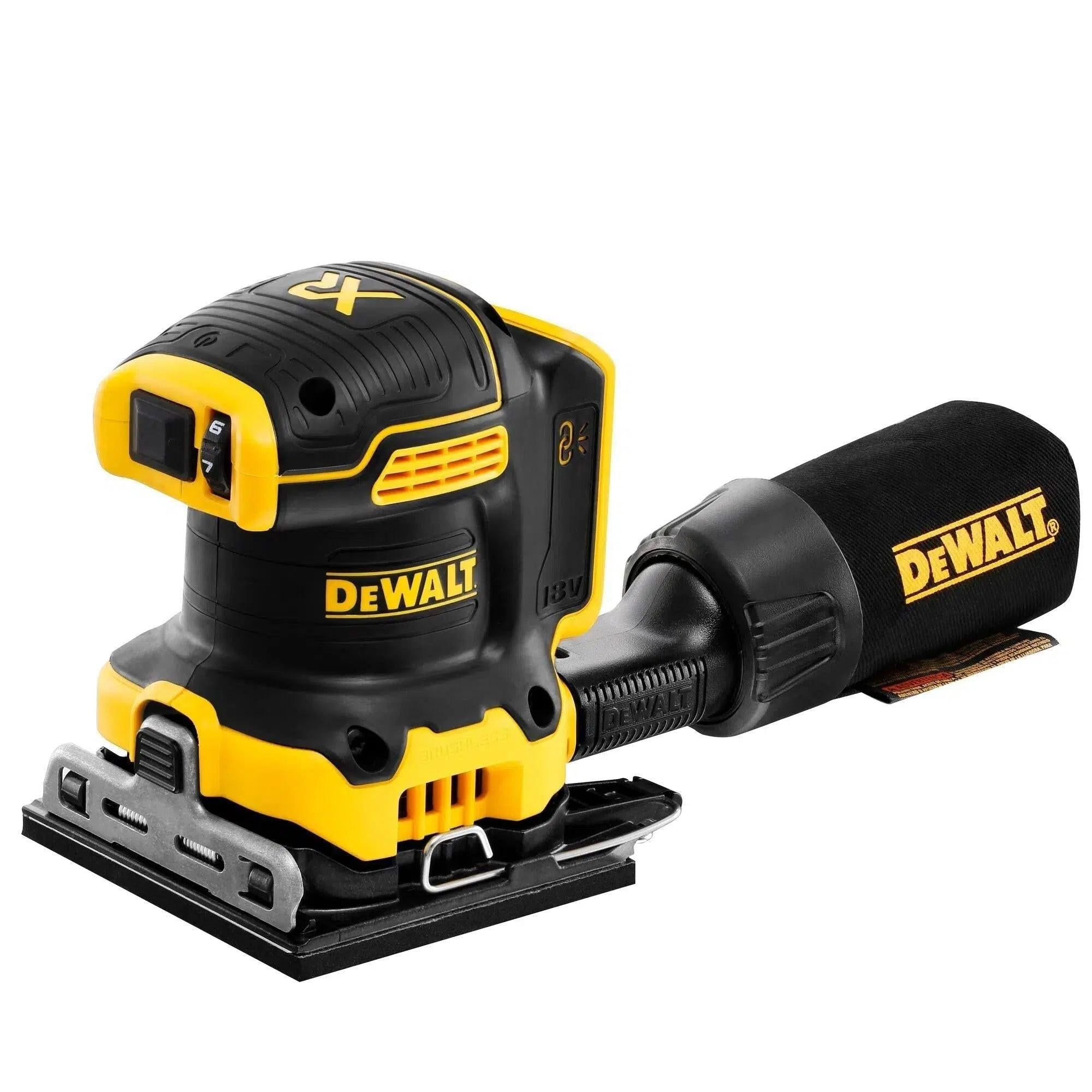 DeWALT DCW200NT Accu vlakschuurmachine 18V XR Basic Body in TSTAK