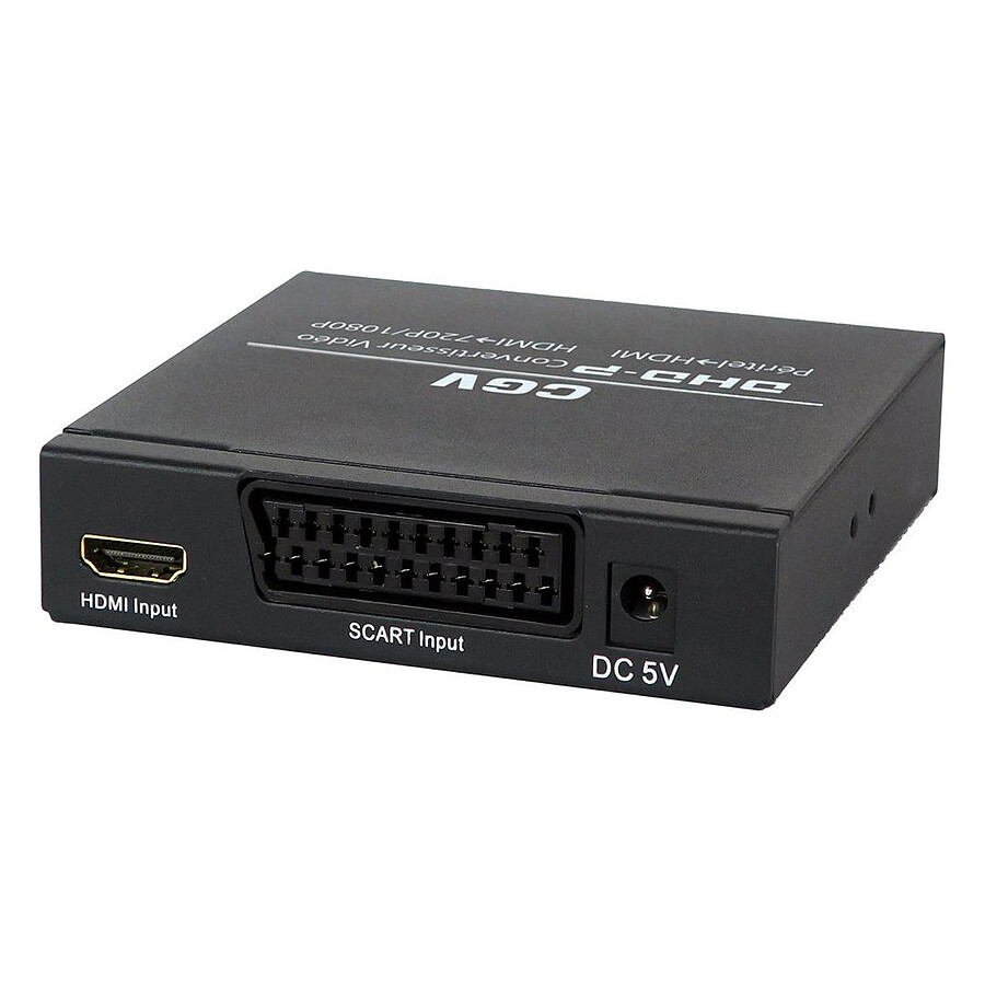 Convertisseur vidéo de signaux analogique (Péritel) en numérique (HDMI)