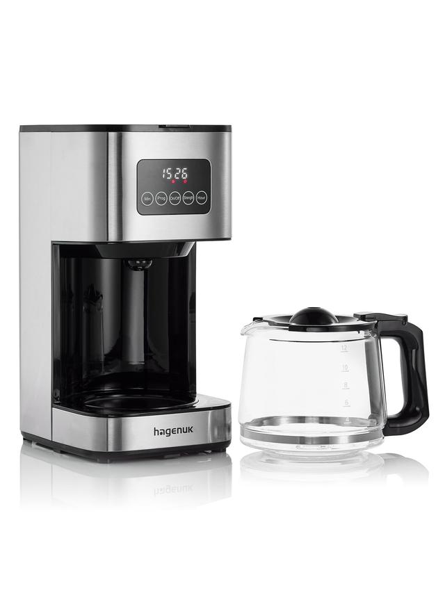 Digitale Edelstahl-Kaffeemaschine