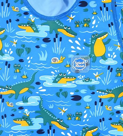 Splash About V?ddragt - Happy Nappy -  UV50+ - Crocodile Swamp