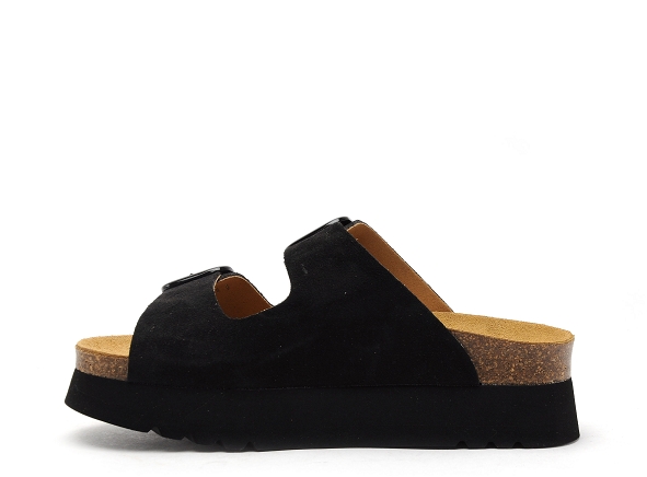 Scholl mules et sabots talons femme lucie 31580 noir