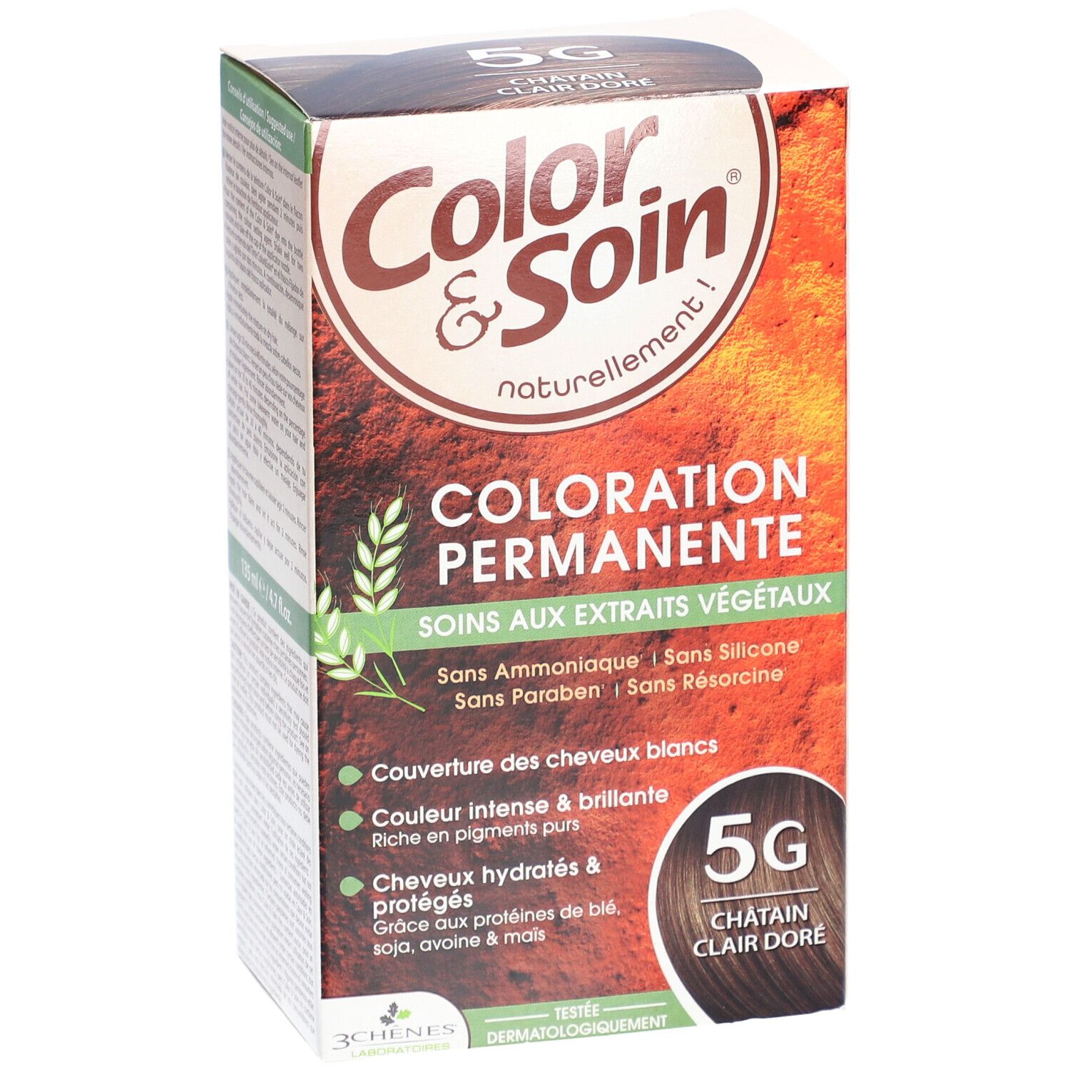 Les 3 Chênes Color & Pflege 5G hellbraun goldfarben