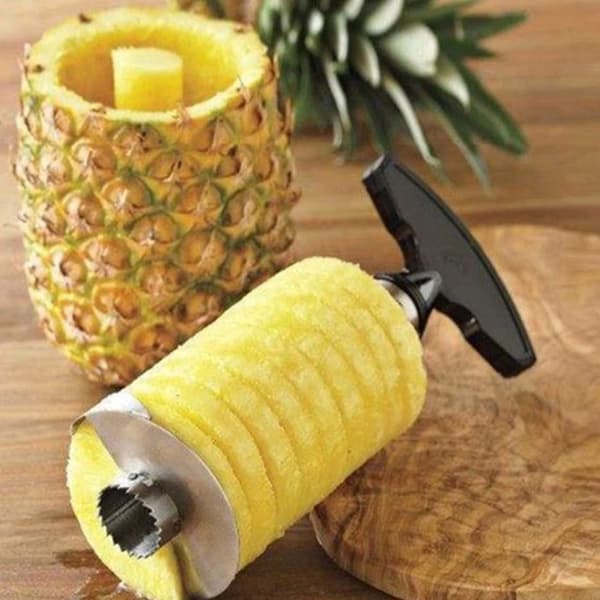 Ananas kuttere og skalcere av metall