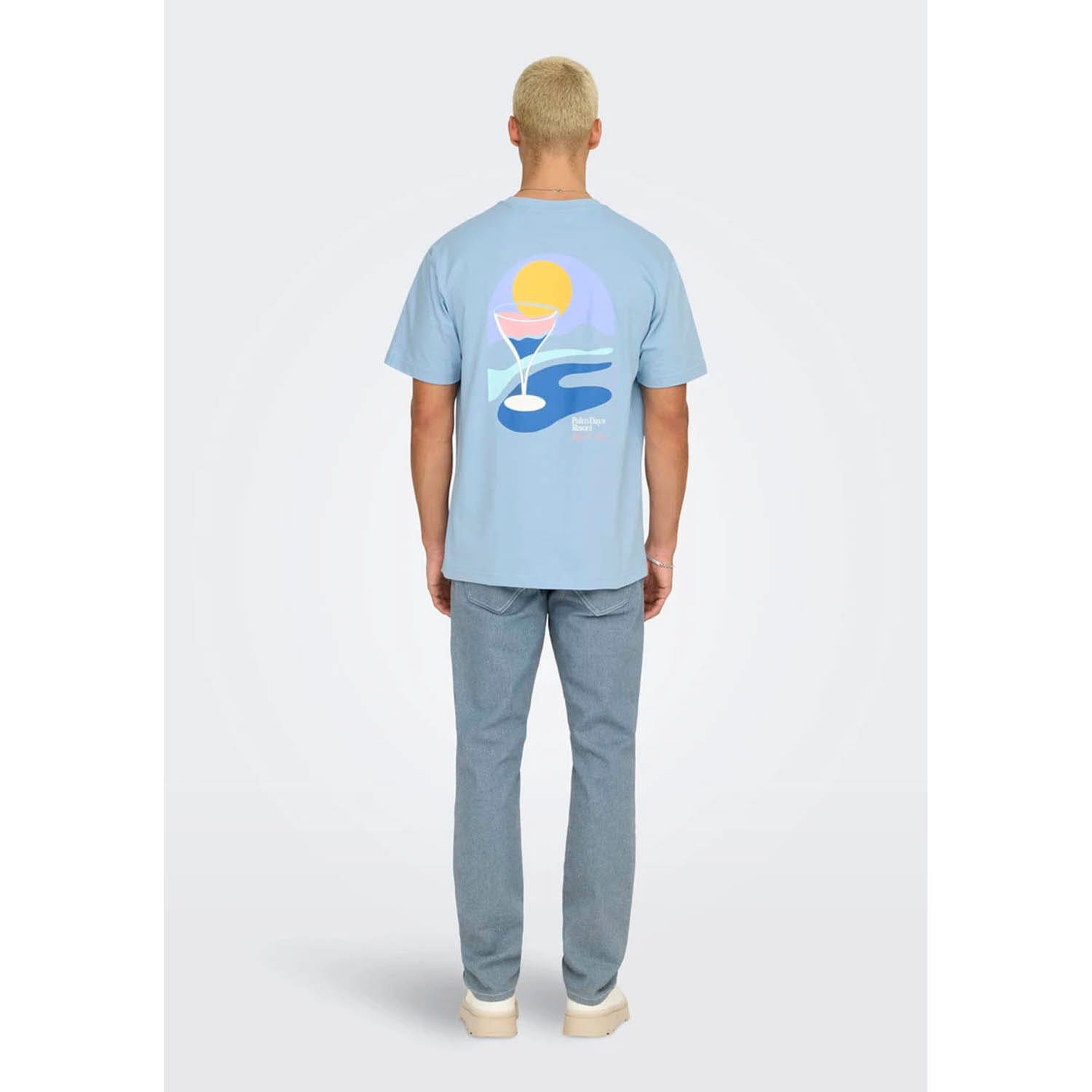 ONLY & Sons  Palm Days Print