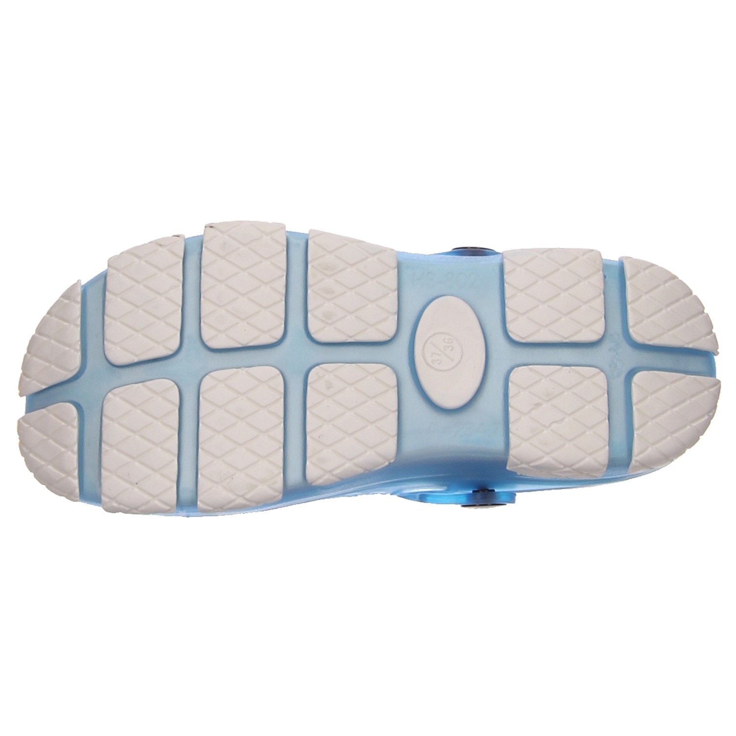 Fashy Clogs hellblau blau