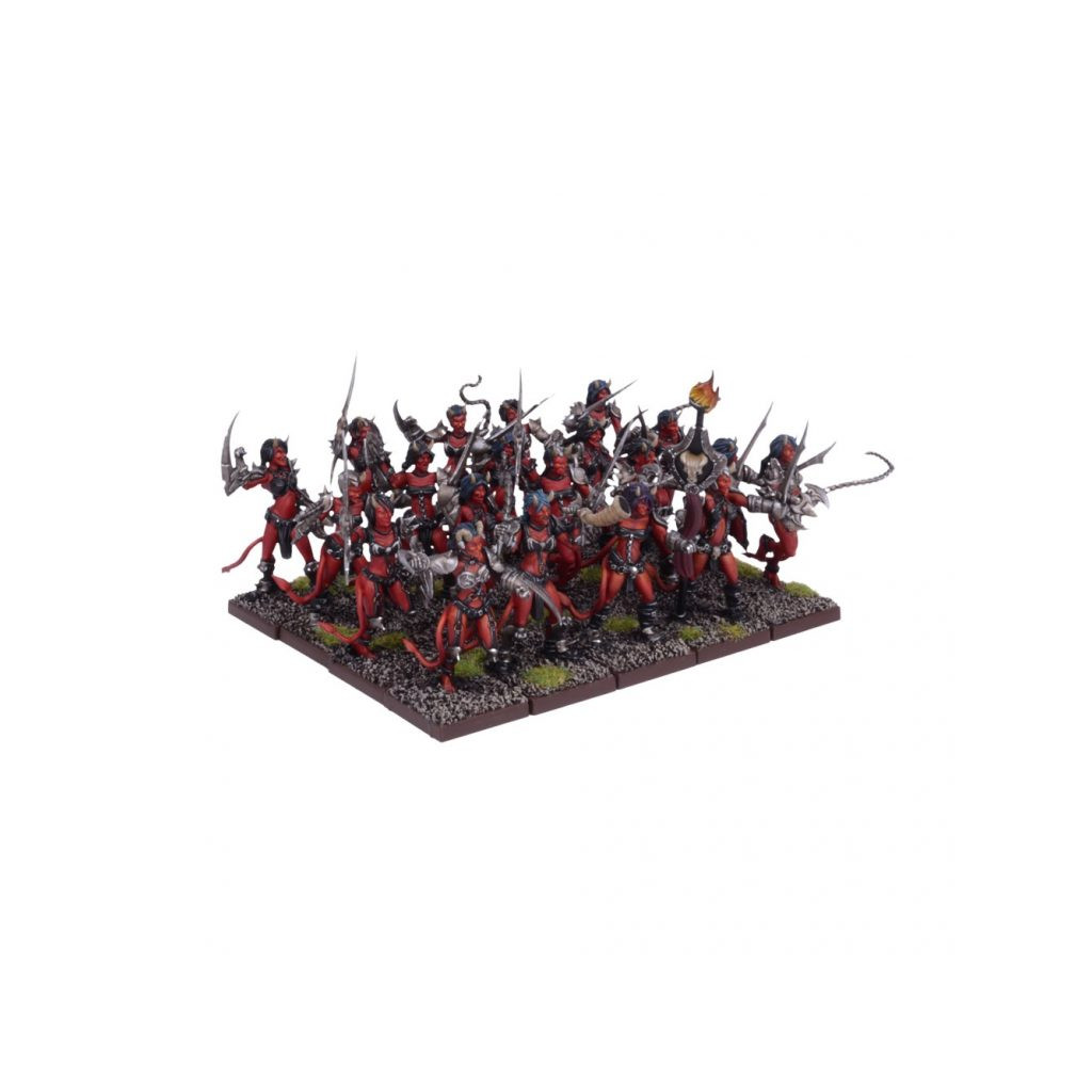 Kings of War - Forces des Abysses - Régiment de Succubes