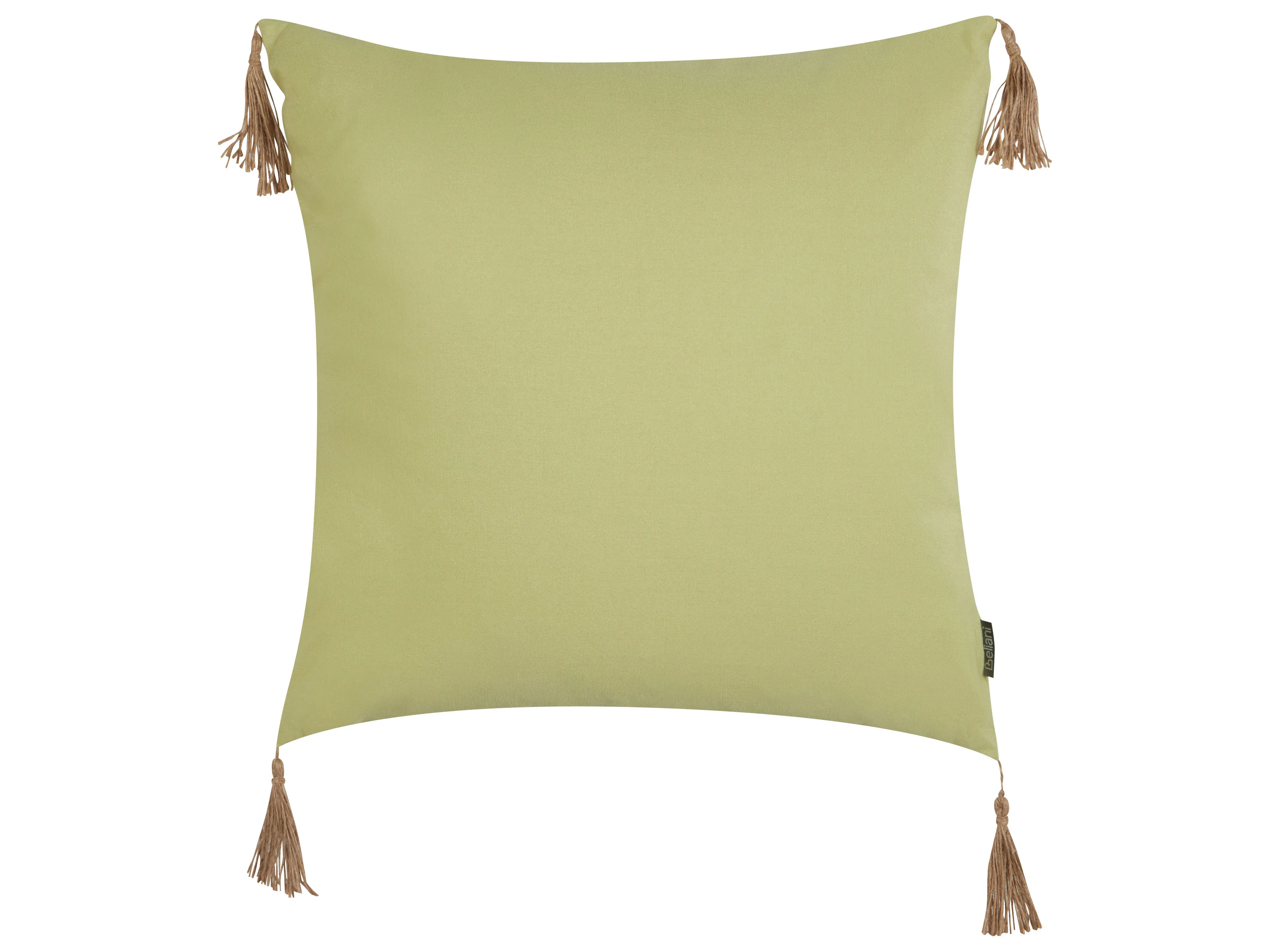 Sierkussen CHMISTAR 45 x 45 cm Olijfgroen effen