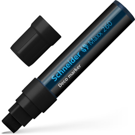 Schneider Maxx 260 Kreidemarker - schwarz - 5+15 mm