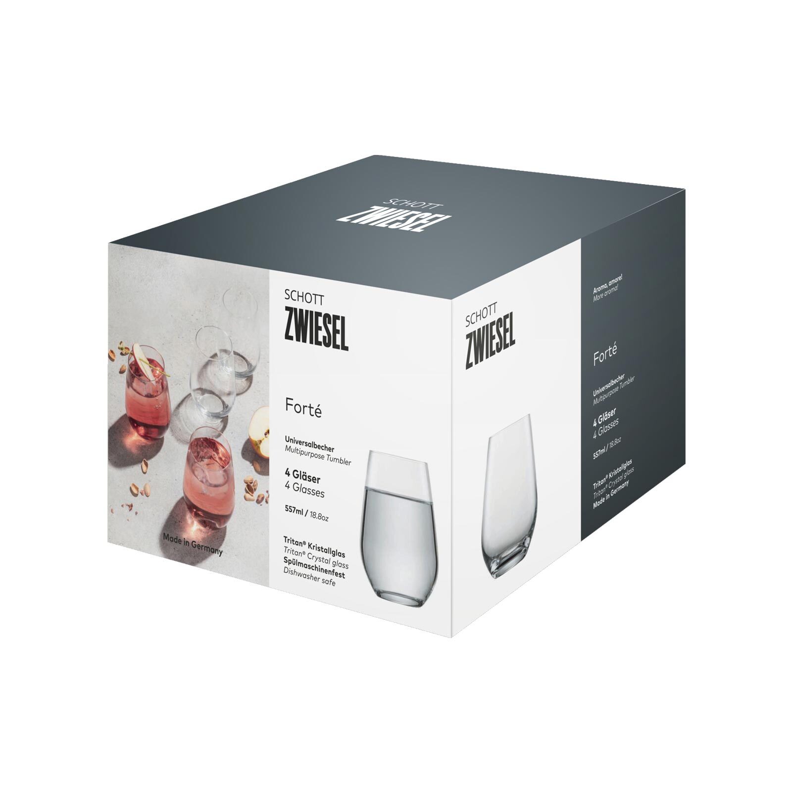 Schott Zwiesel Universalbecher Forté 557 ml 4er Set