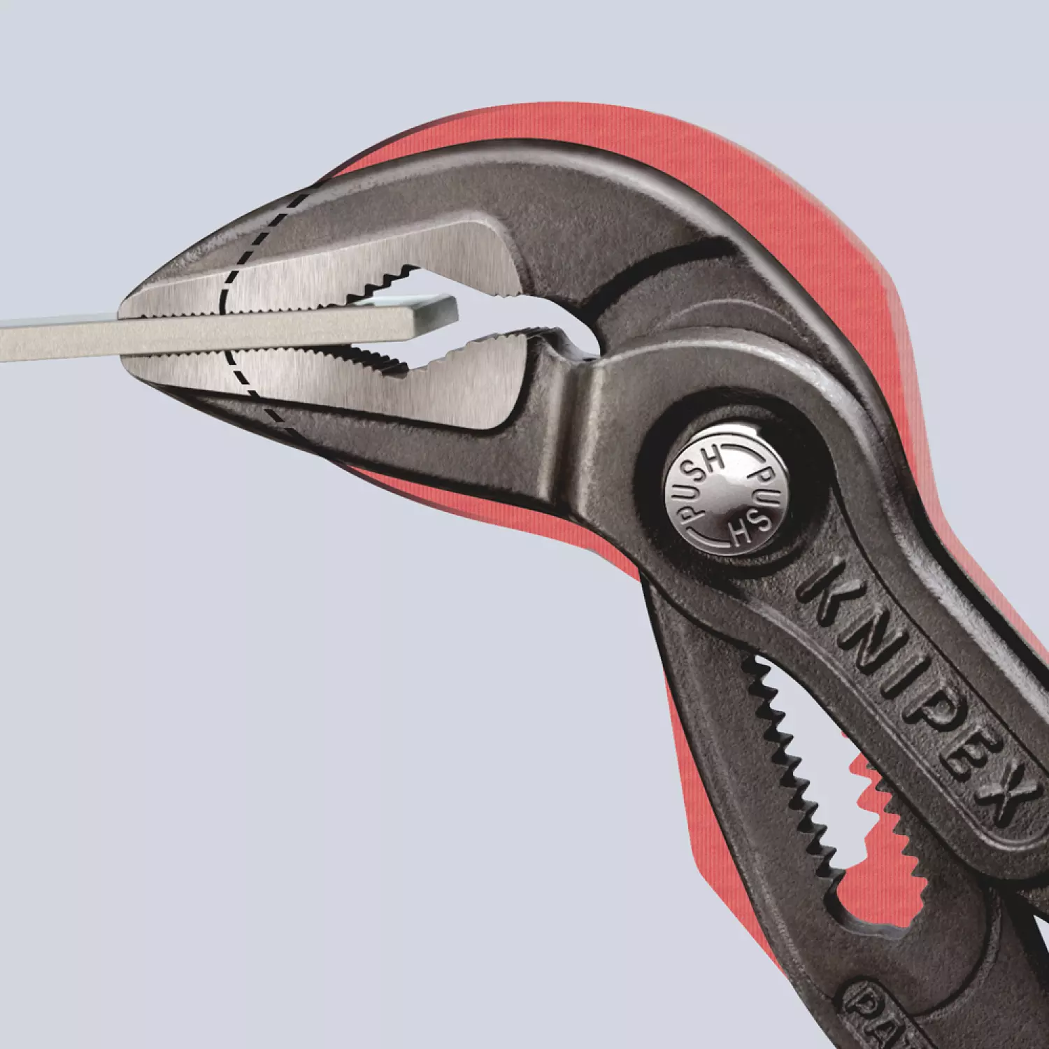 Knipex 8751250 Cobra Waterpomptang - Extra Slank - 250mm