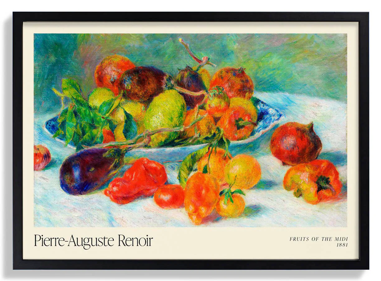 Früchte des Midi Kunstausstellung von Pierre A. Renoir