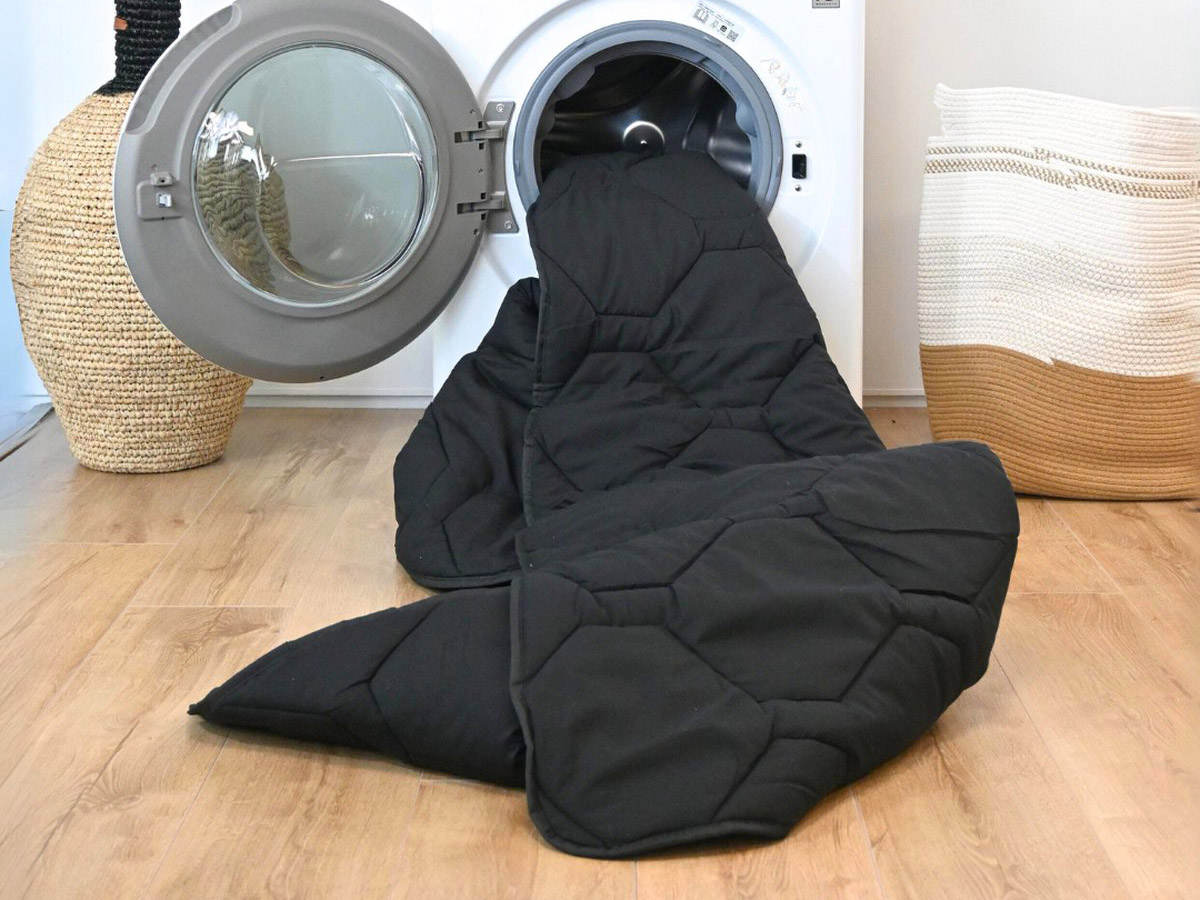 HappyBed Zwart All year dekbed - 160x200 cm