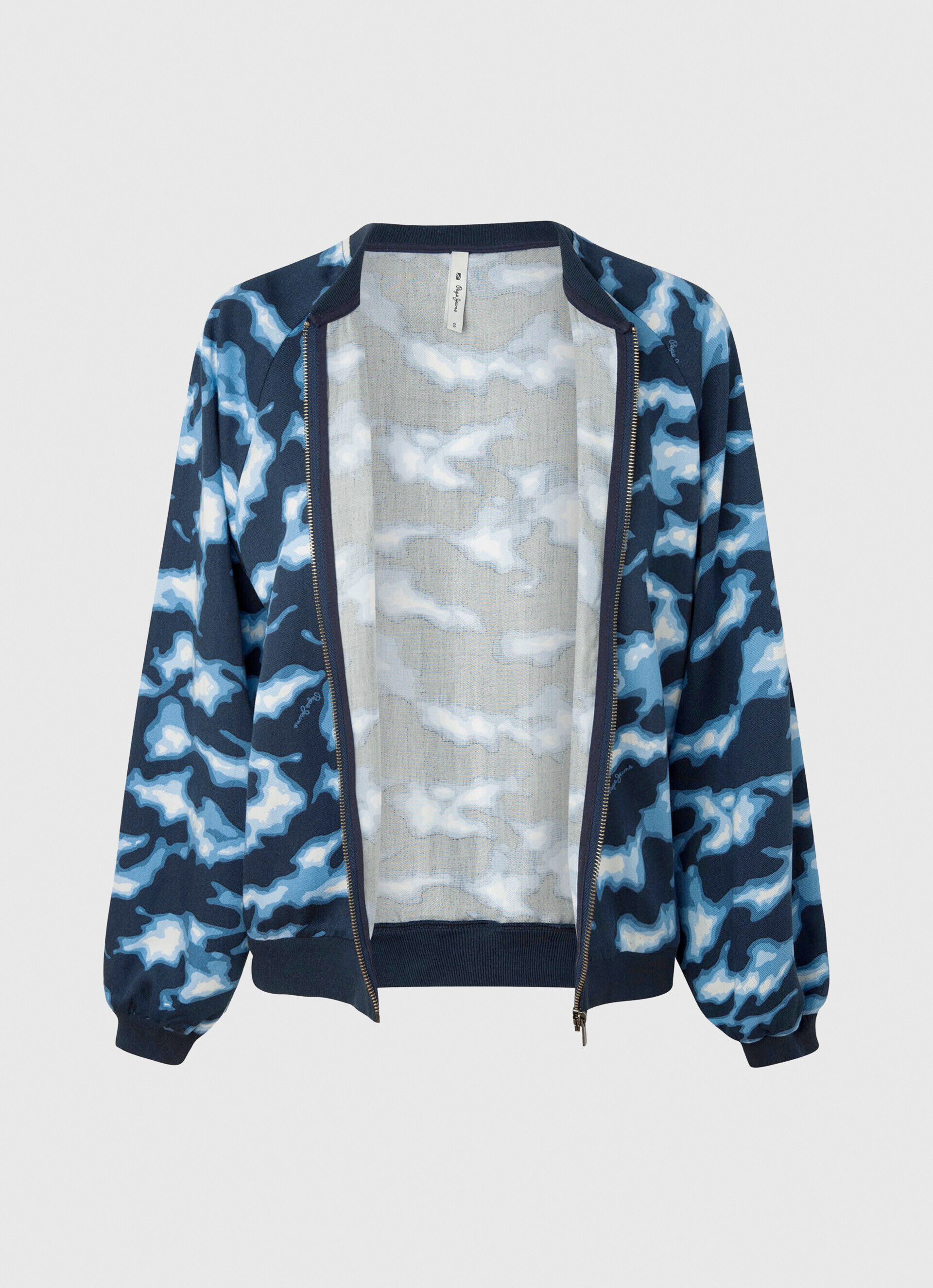 JAQUETA BOMBER CAMUFLADA - multicolorida