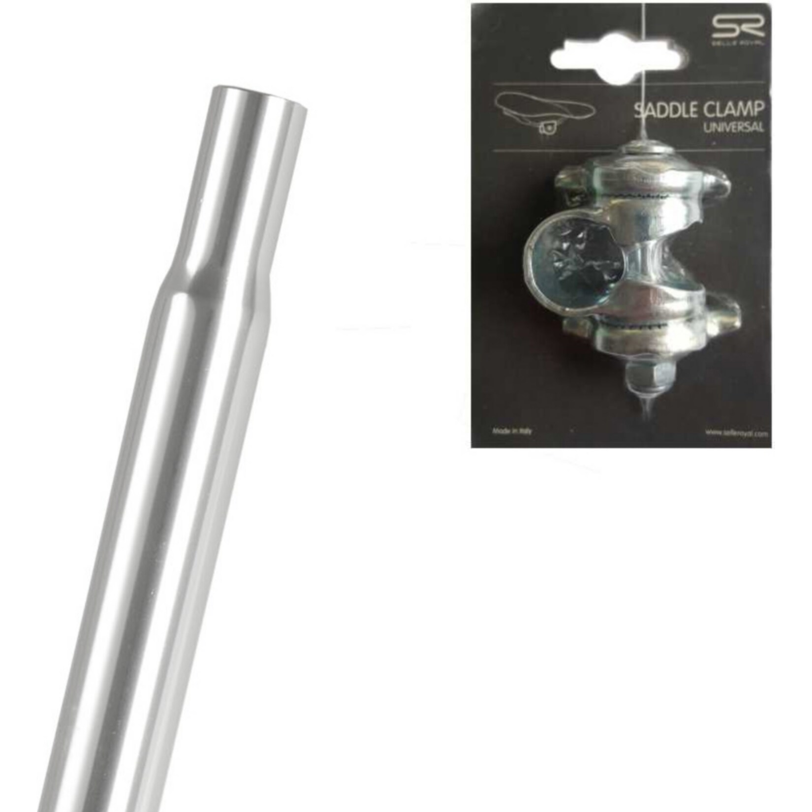 Sattelstütze 500mm lang bis 180kg verchromt ohne Kloben 31,0