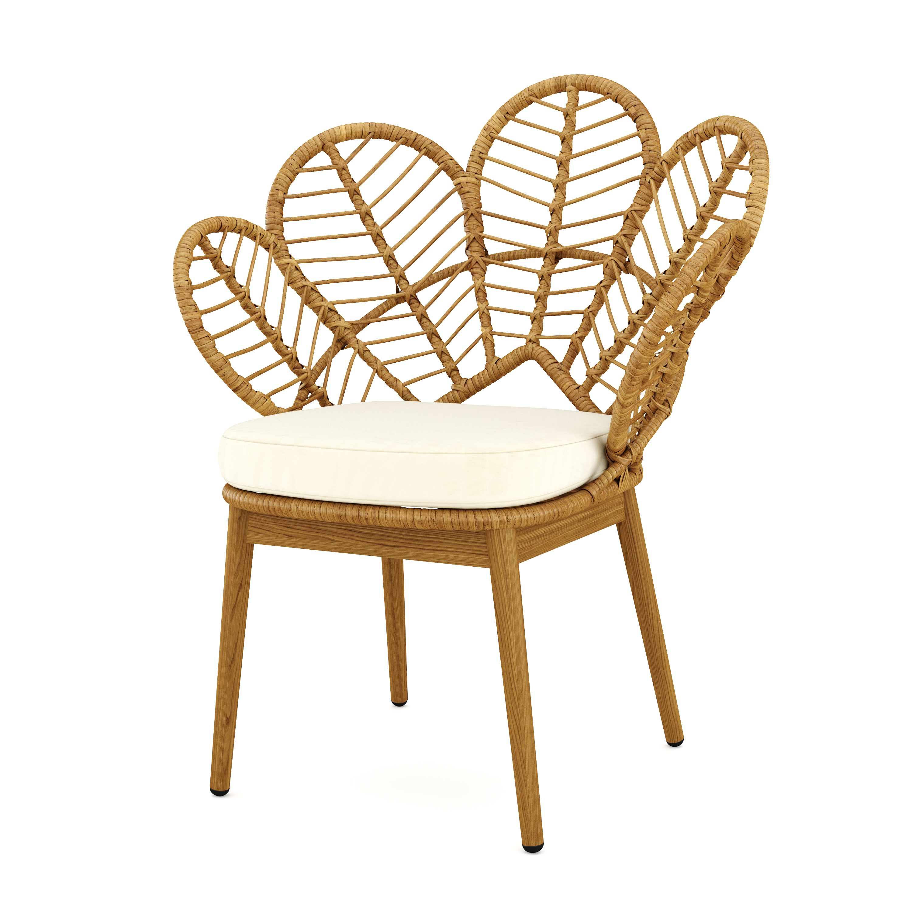 Gartenmöbel Set Rattan COSIMA