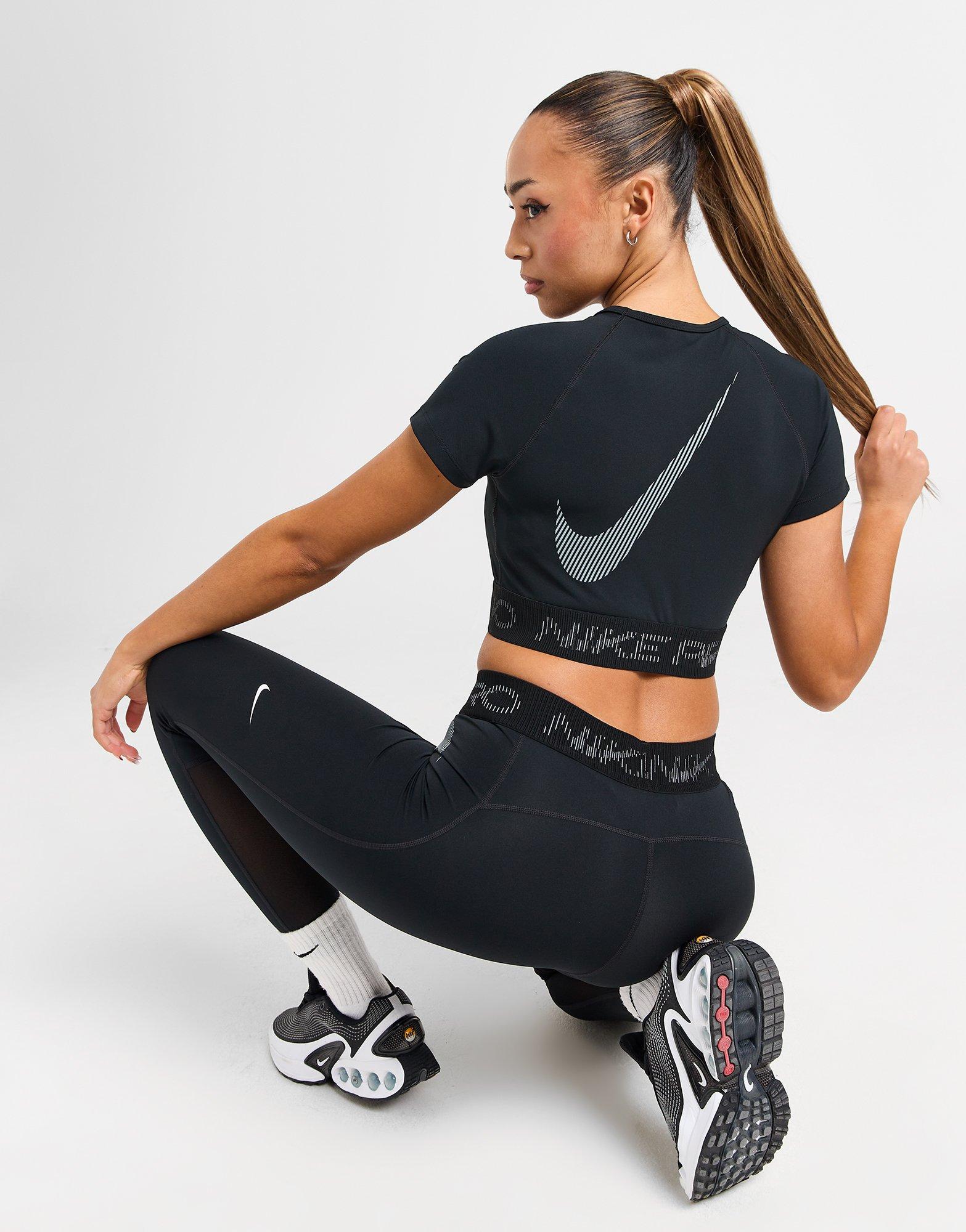 Nike Training Pro Crop T-Shirt