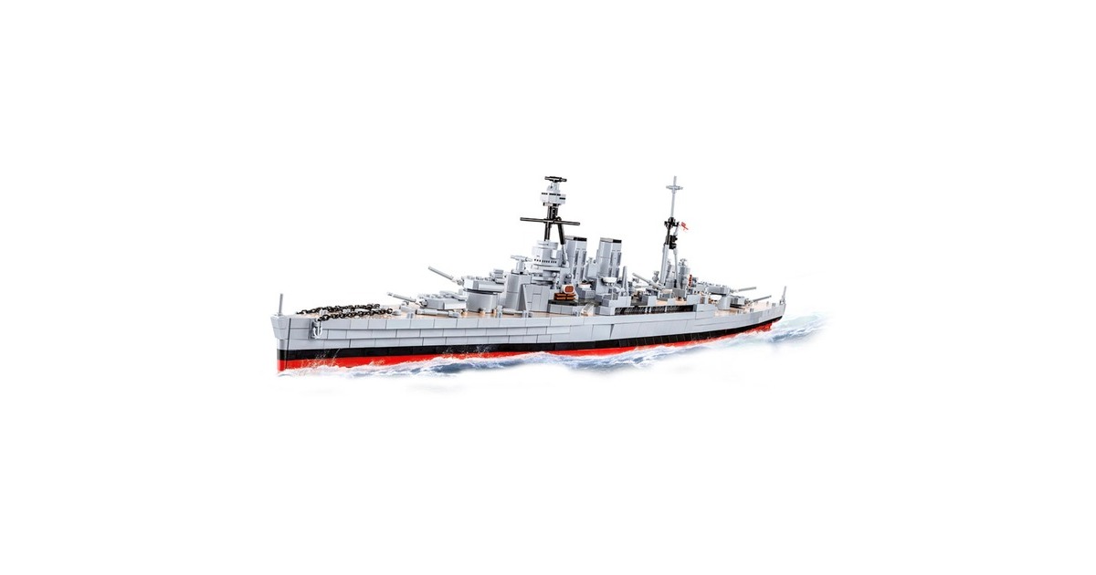 COBIWW2 Historical Collection - HMS HOOD Constructiespeelgoed
