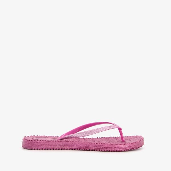 Supercracks dames teenslippers roze