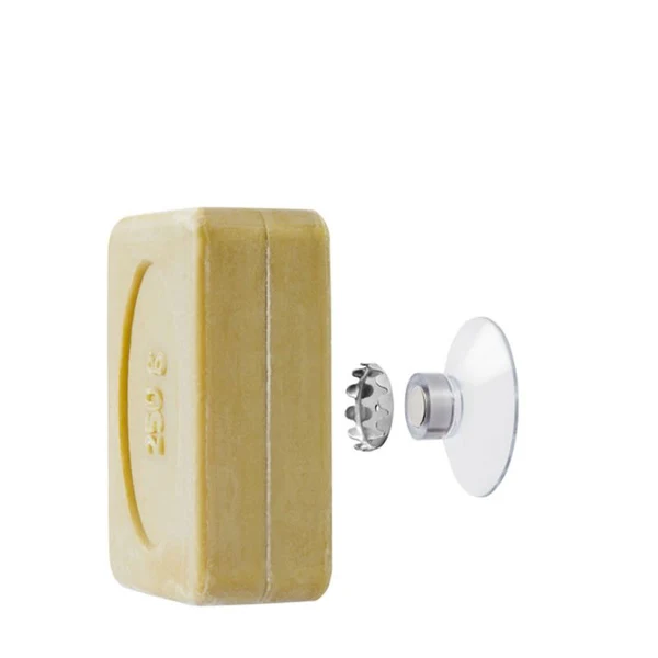 Savont Porte-Savon Aimanté - Savon 250 g ou moins 1 porte-savon