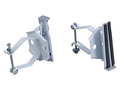 Paire de supports réglables pour tablette radiateur largeur 10 à 14,5 cm.