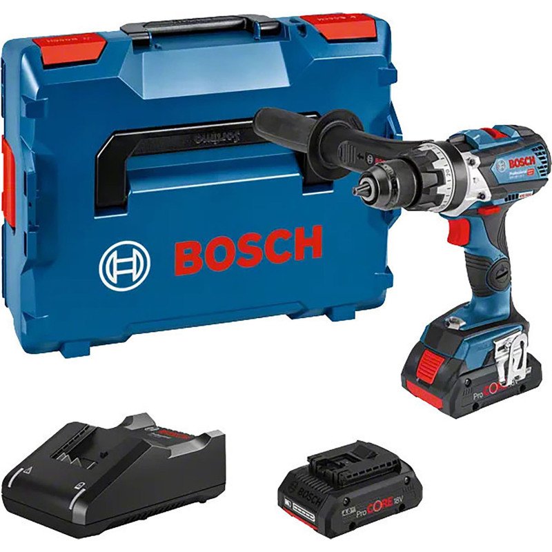 Perceuse-visseuse à percussion sans fil Bosch Professional GSB 18V-110 C + 2 batteries + Chargeur