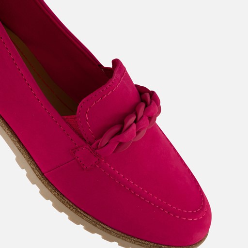 Tamaris Instappers roze Leer