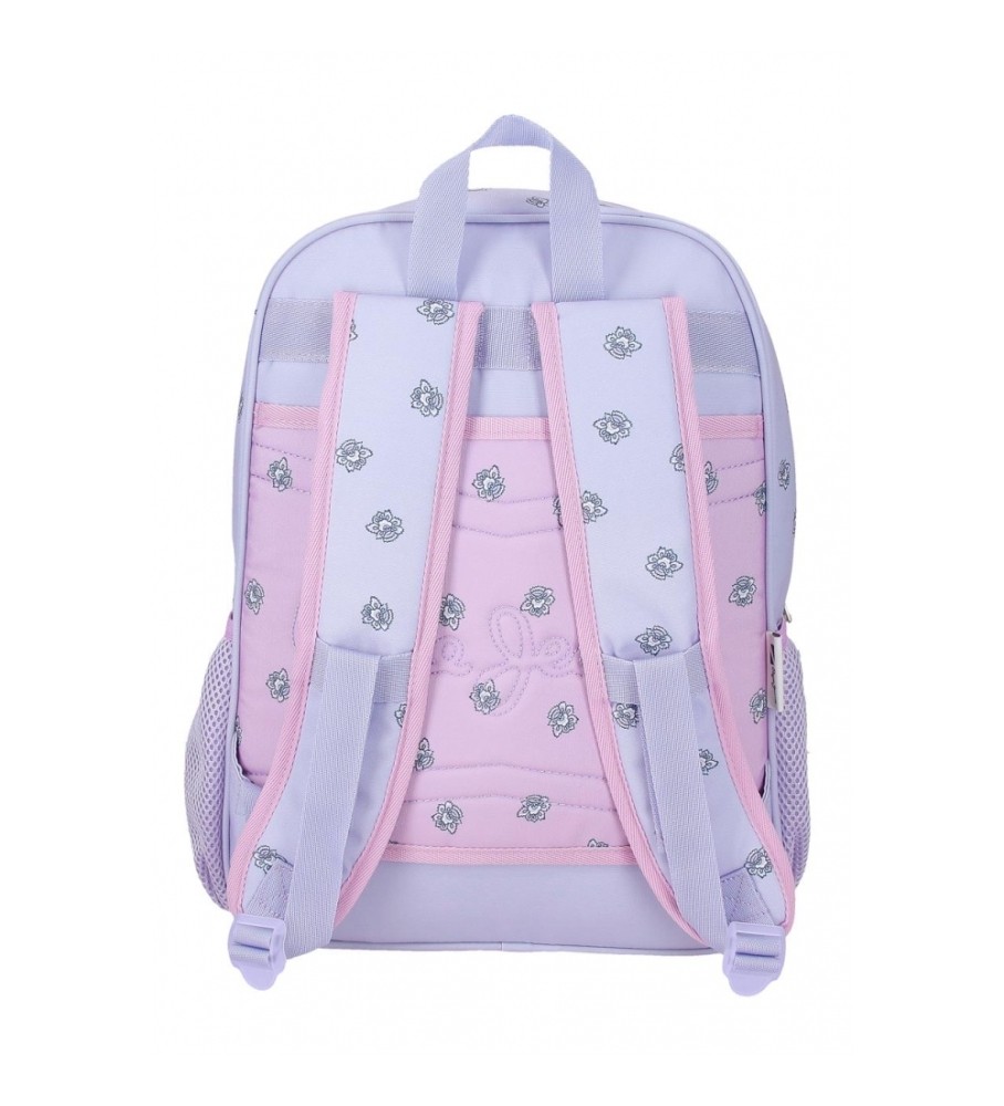 Pepe Jeans Mochila escolar Pepe Jeans Becca dos compartimentos 40 cm