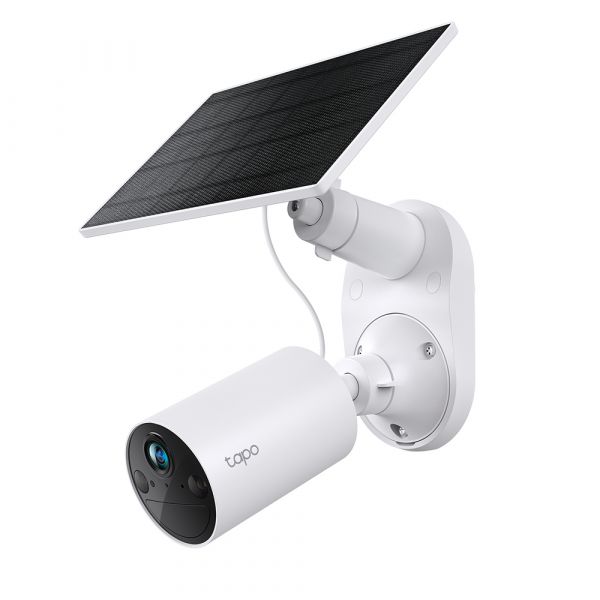 TP-Link TC82 KIT Câmara de Segurança Inteligente Wi-Fi Interior/Exterior Com Bateria   Painel Solar