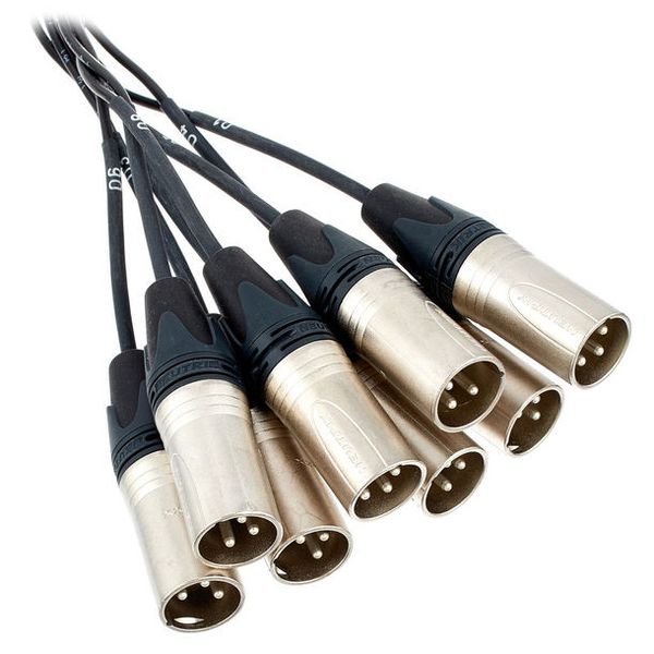 pro snake SUB-D 25pin-XLRM 2m