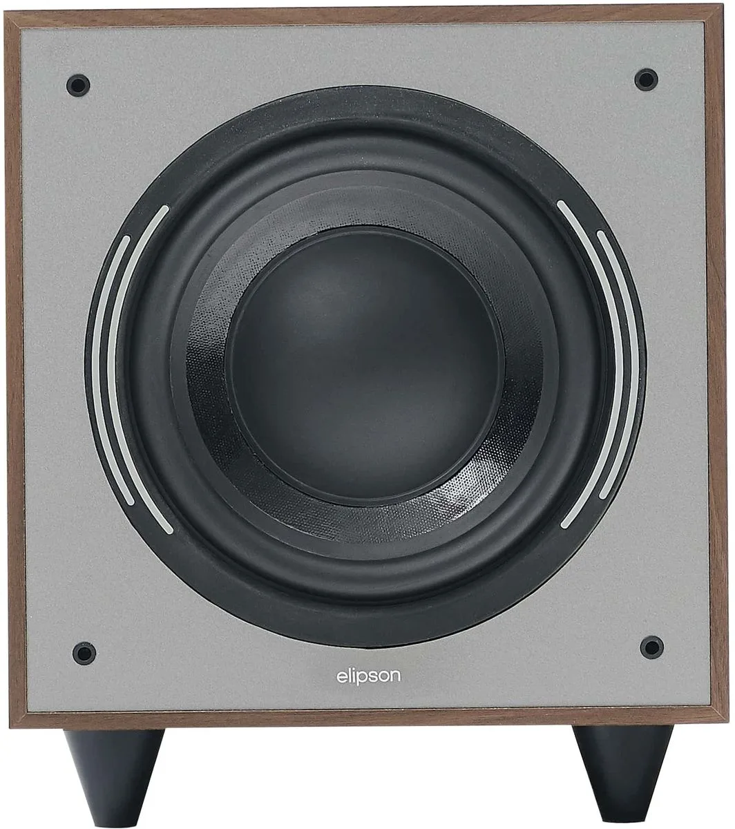 Elipson Horus 8S Noyer et gris Caissons de basses