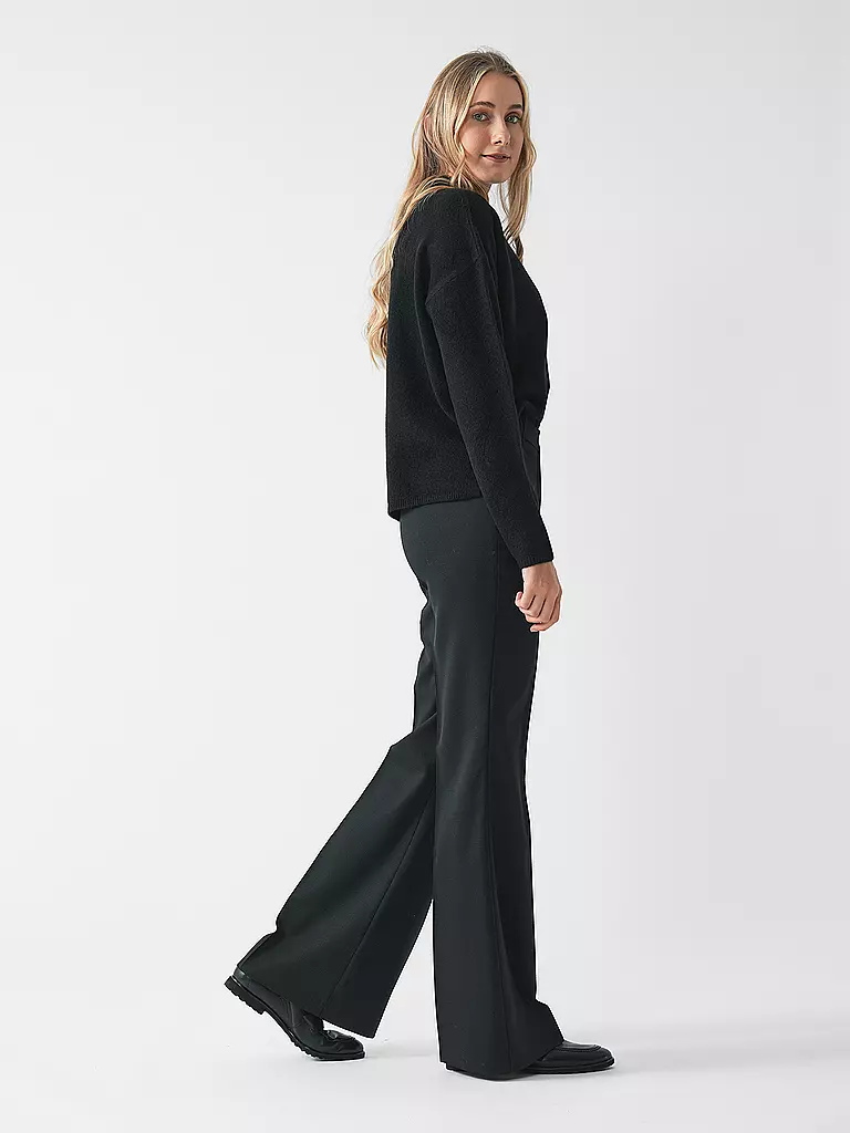 BOSS Businesshose TALIA schwarz