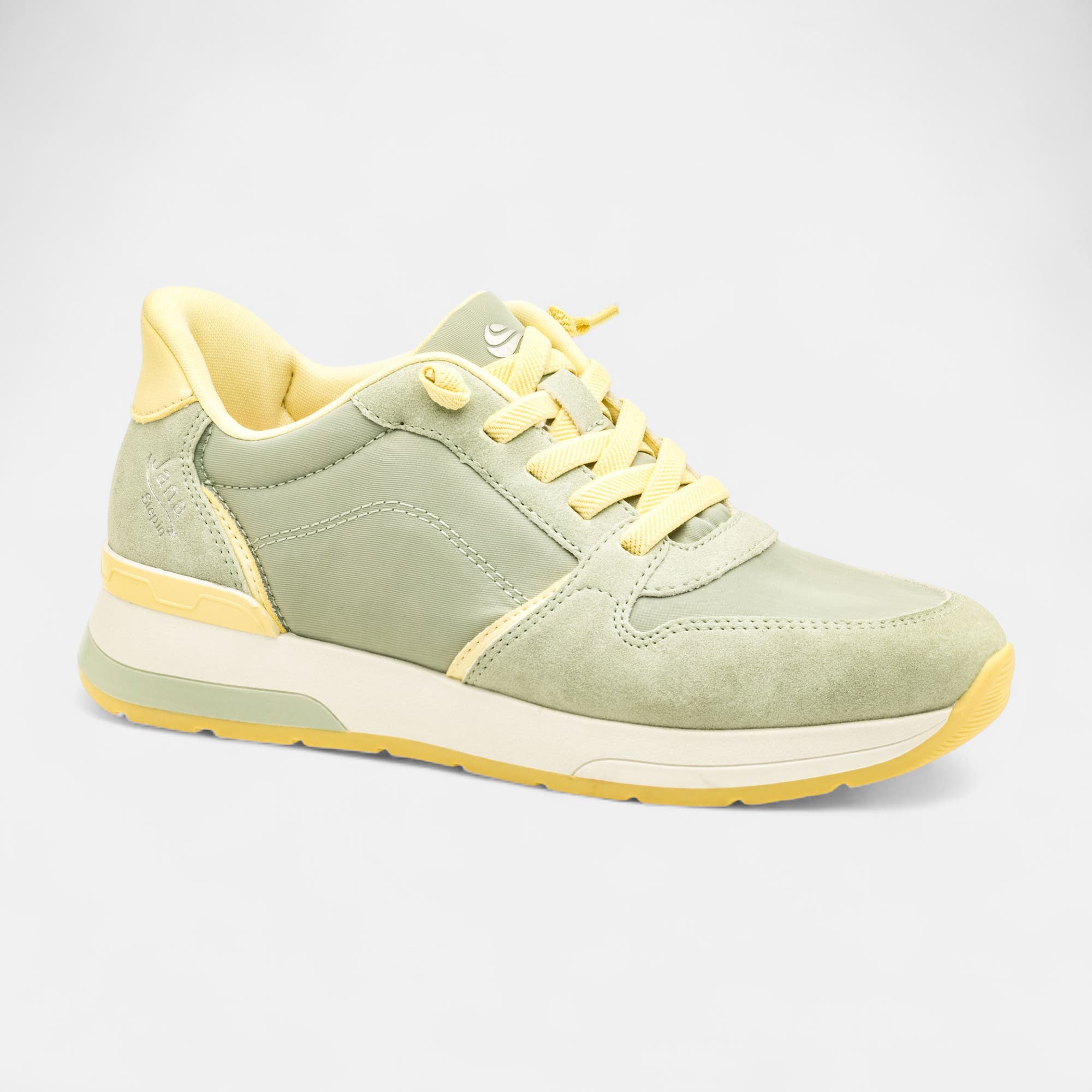 Baskets basses Femme vert clair
