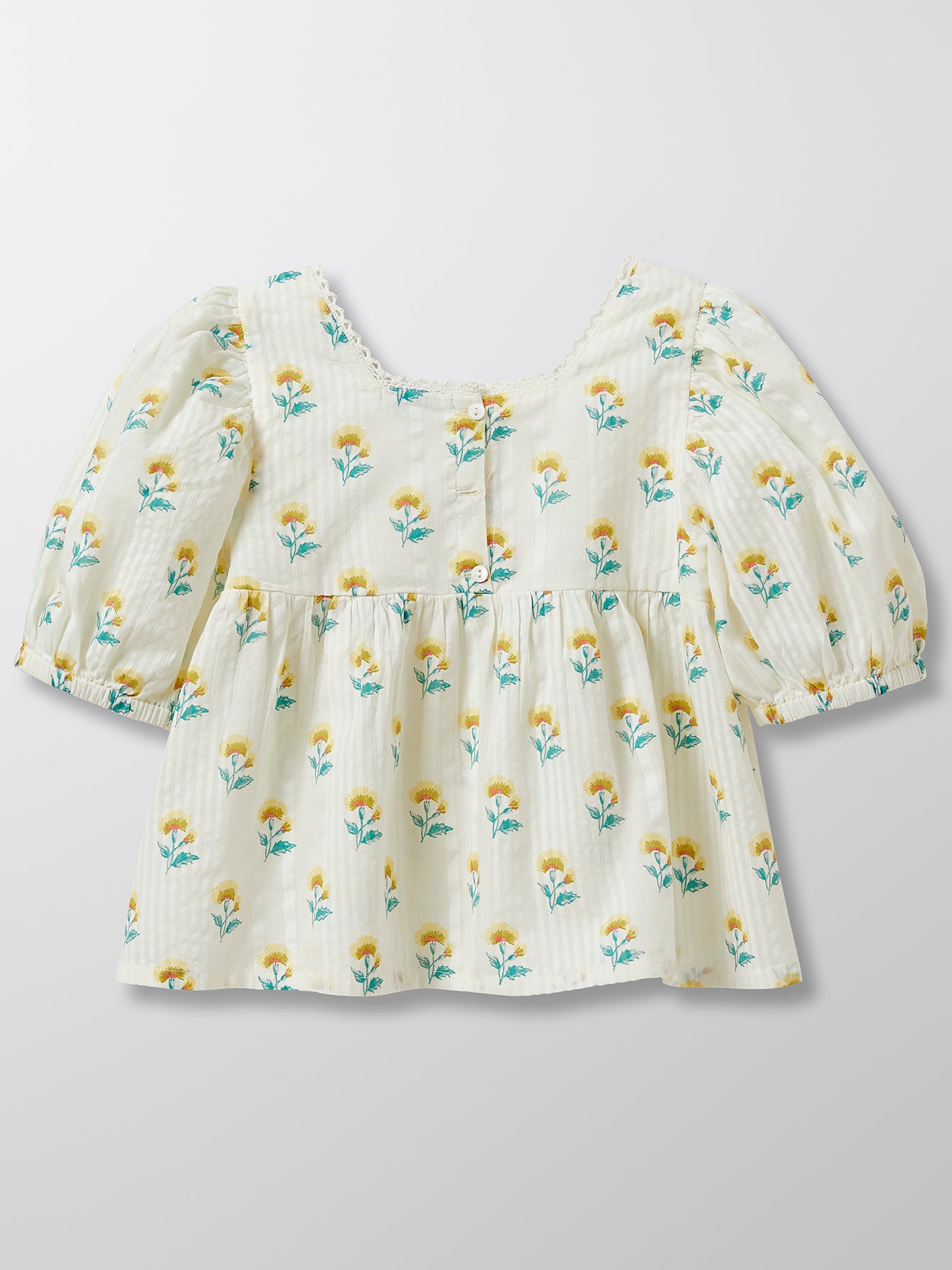 Blouse oeillets Fille